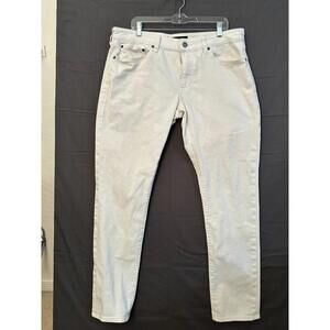 Express 365 Comfort Skinny Pants Men’s 34x34 Stretch Beige Casual Dress